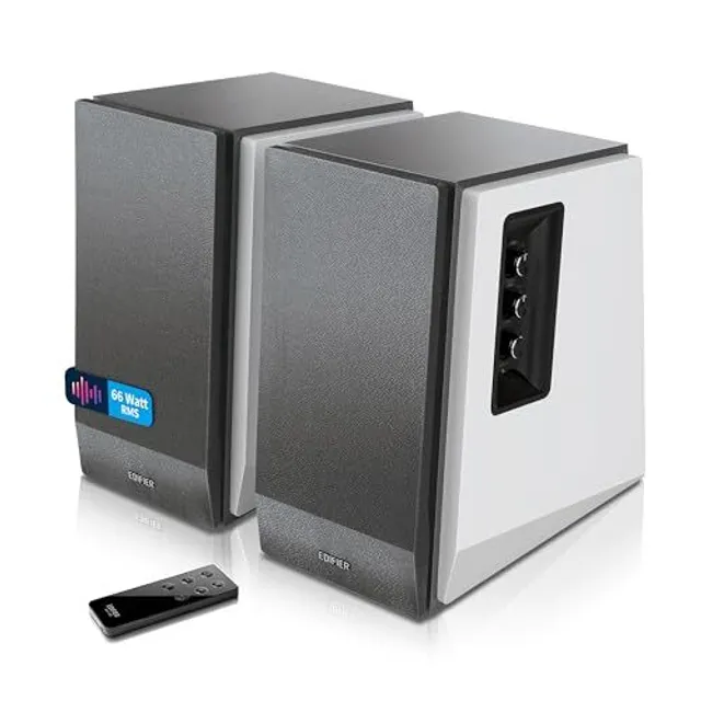Edifier Studio R1700BT 2.0 Enceinte Bluetooth Blanc/argenté
