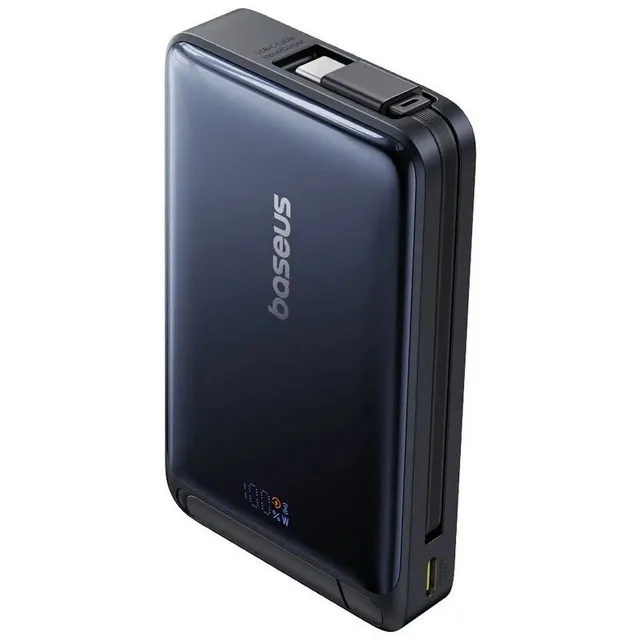 Baseus Nomos Qi2 Batterie externe magnétique 10 000 mAh 45 W